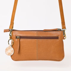 A&A-991  Montana West 100% Genuine Oily Calf Leather  Crossbody