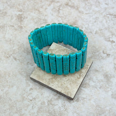 BRS230701-04&07 Blue Turquoise Bracelet