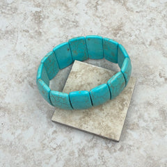 BRS230701-03&05&06&08 Blue Turquoise Bracelet