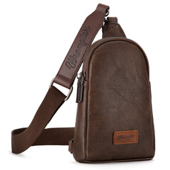 WG87-210 Wrangler Sling Bag/Crossbody/Chest Bag  - Coffee