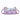 CO-HB-23-115-LPP Coca Cola Cherry Coke Rhinestone Print Crossbody Bag - Light Purple