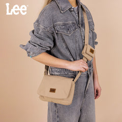 LEE48-001  LEE  Small Light Weight Shoulder/Crossbody Bag with Earphone Pouch