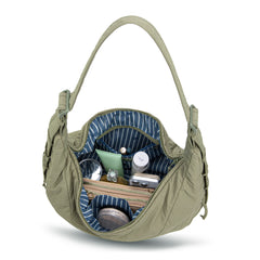 LEE48-003   LEE Lace-Up Hobo Shoulder Bag/Crossbody