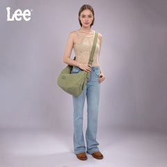 LEE48-003   LEE Lace-Up Hobo Shoulder Bag/Crossbody