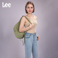 LEE48-003   LEE Lace-Up Hobo Shoulder Bag/Crossbody