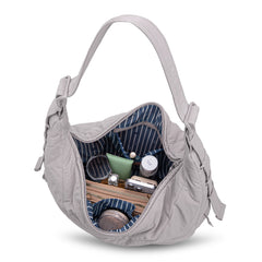 LEE48-003   LEE Lace-Up Hobo Shoulder Bag/Crossbody