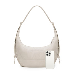 LEE48-003   LEE Lace-Up Hobo Shoulder Bag/Crossbody