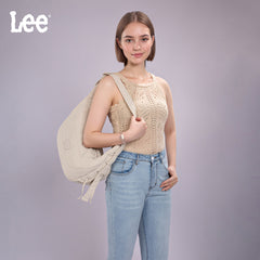 LEE48-003   LEE Lace-Up Hobo Shoulder Bag/Crossbody