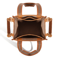 LEE53-002   LEE Canvas Top Knot Handle Tote Bag/Shoulder Bag
