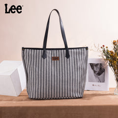 LEE55-003    LEE Stripe Collection Large Tote Bag