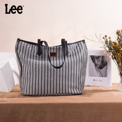 LEE55-003    LEE Stripe Collection Large Tote Bag
