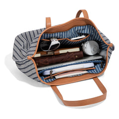 LEE55-003    LEE Stripe Collection Large Tote Bag