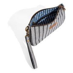 LEE55-004   Lee Striped Collection Small Wristlet