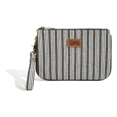 LEE55-004   Lee Striped Collection Small Wristlet
