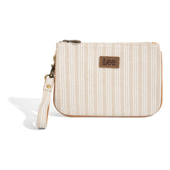 LEE55-004   Lee Striped Collection Small Wristlet
