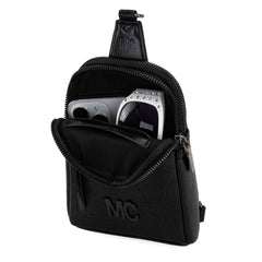 MC-2833 Milan Chiva Sling Bag/Crossbody/Chest Bag - Black