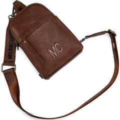 MC-2833 Milan Chiva Sling Bag/Crossbody/Chest Bag - Brown
