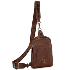 MC-2833 Milan Chiva Sling Bag/Crossbody/Chest Bag - Brown