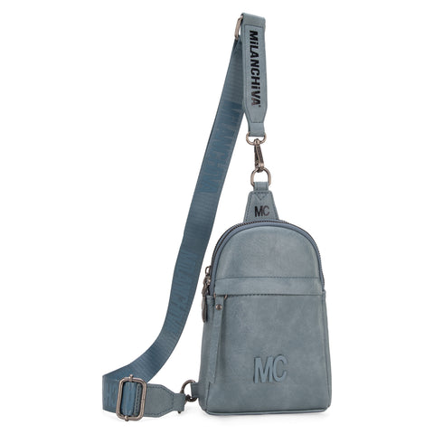 MC-2833 Milan Chiva Sling Bag/Crossbody/Chest Bag - Jean