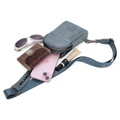 MC-2833 Milan Chiva Sling Bag/Crossbody/Chest Bag - Jean