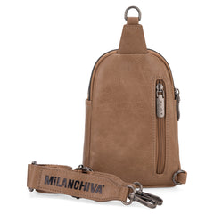 MC-2833 Milan Chiva Sling Bag/Crossbody/Chest Bag - Khaki