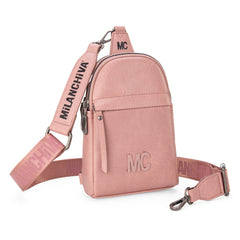 MC-2833 Milan Chiva Sling Bag/Crossbody/Chest Bag - Pink