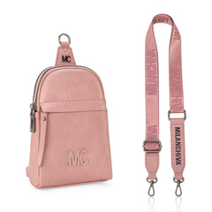 MC-2833 Milan Chiva Sling Bag/Crossbody/Chest Bag - Pink