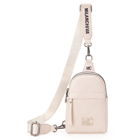 MC-2833 Milan Chiva Sling Bag/Crossbody/Chest Bag -White