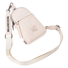 MC-2833 Milan Chiva Sling Bag/Crossbody/Chest Bag -White