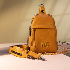 MC-2833 Milan Chiva Sling Bag/Crossbody/Chest Bag - Yellow