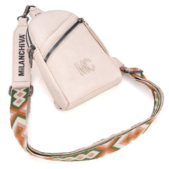 MC-3352  Milan Chiva  Sling Bag/Crossbody/Chest Bag - Beige