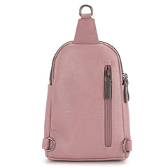 MC-3352  Milan Chiva  Sling Bag/Crossbody/Chest Bag - Pink