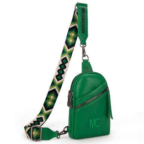 MC-3352  Milan Chiva  Sling Bag/Crossbody/Chest Bag -GGN