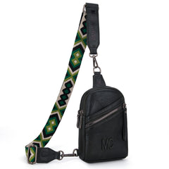 MC-3352  Milan Chiva  Sling Bag/Crossbody/Chest Bag -Green