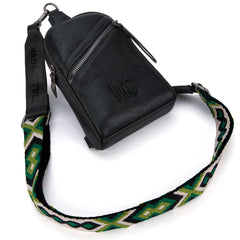 MC-3352  Milan Chiva  Sling Bag/Crossbody/Chest Bag -Green