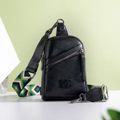MC-3352  Milan Chiva  Sling Bag/Crossbody/Chest Bag -Green