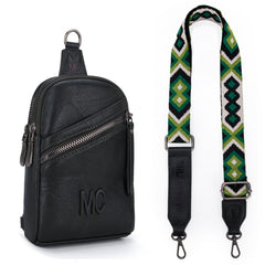 MC-3352  Milan Chiva  Sling Bag/Crossbody/Chest Bag -Green