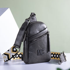 MC-3352  Milan Chiva  Sling Bag/Crossbody/Chest Bag -Grey