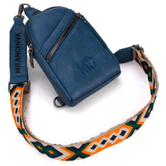 MC-3352  Milan Chiva  Sling Bag/Crossbody/Chest Bag -Jean