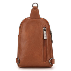 MC-3352  Milan Chiva  Sling Bag/Crossbody/Chest Bag - Light Brown
