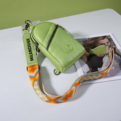 MC-3352  Milan Chiva  Sling Bag/Crossbody/Chest Bag -Light Green