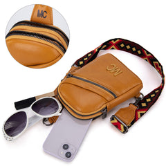 MC-3352  Milan Chiva  Sling Bag/Crossbody/Chest Bag -Yellow