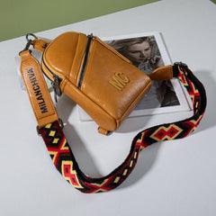 MC-3352  Milan Chiva  Sling Bag/Crossbody/Chest Bag -Yellow
