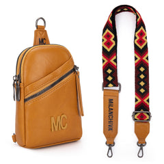 MC-3352  Milan Chiva  Sling Bag/Crossbody/Chest Bag -Yellow