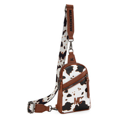 MC-3354  Milan Chiva  Sling Bag/Crossbody/Chest Bag -Brown