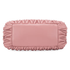 MC-426   Milan Chiva Ruched Crescent/Hobo Bag/Crossbody Bag - Pink