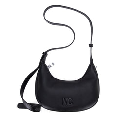 MC-427    Milan Chiva Crescent Bag/Shoulder Bag - Black