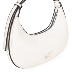 MC- 427   Milan Chiva Crescent Bag/Shoulder Bag - Off-White