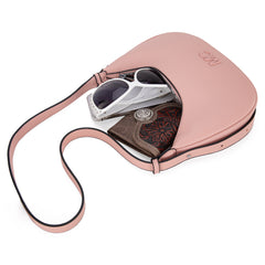 MC-427   Milan Chiva Crescent Bag/Shoulder Bag - Pink