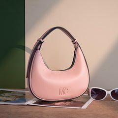 MC-427   Milan Chiva Crescent Bag/Shoulder Bag - Pink